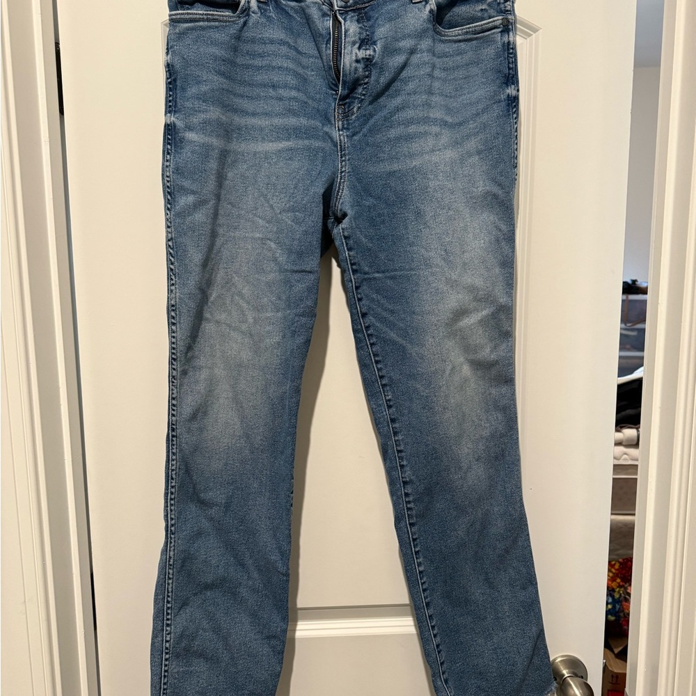 Kut from the Kloth Blue Straight Leg Jeans